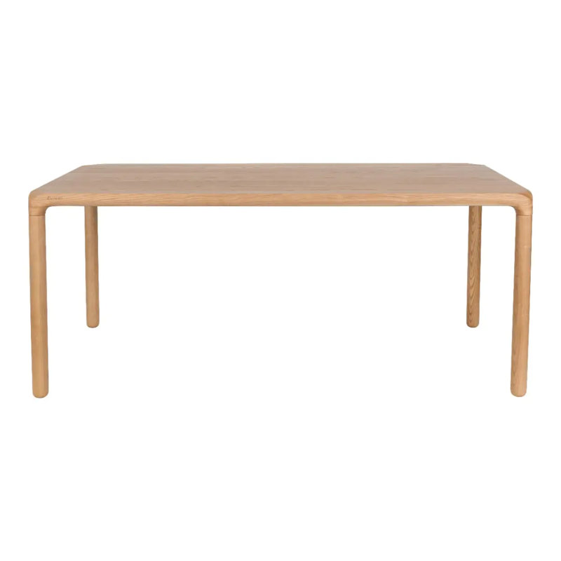 Storm Solid Wood Dining Table, 30"H x 63"L x 35"W, Natural