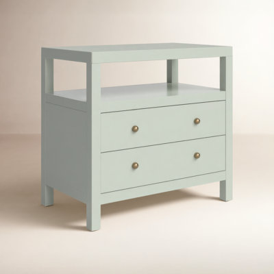Celine 28" Acacia Nightstand