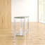 Codman 120cm Glass Top Console Table