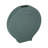Modern Vase, Stoneware and Dolomite, Sculptural Round Design-1618329400