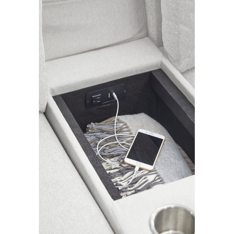 Flex Smart Hub, Polyester gris clair givré