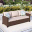 181.1cm Wide Straight Patio Sofa with Cushions-261391156