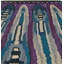 Vintage One-of-a-Kind Rectangle 4'7" X 7' Hand Knotted Area Rug