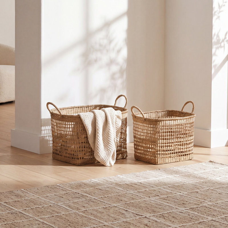 Reverie 2 Piece Seagrass Basket Set