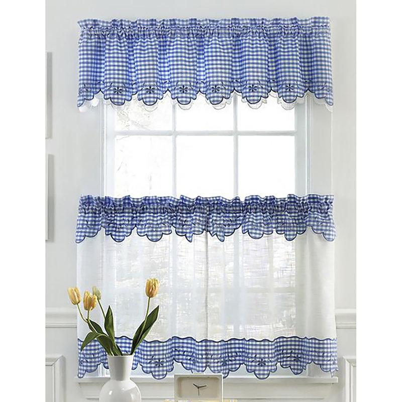 Adjustable Chrome Aluminum Cafe Curtain Rod Set