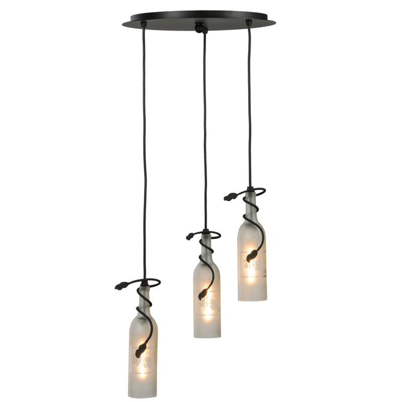 Metro Fusion 3 - Light Pendant, White