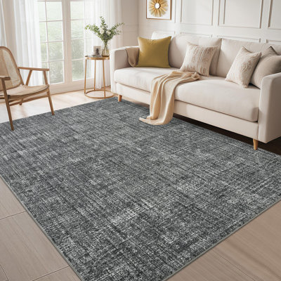 Machine Printed Area Rug