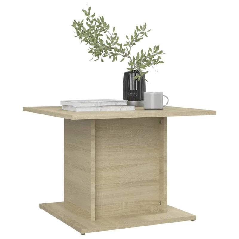 Manufactured Wood Frame Single Coffee Table, Sonoma Oak