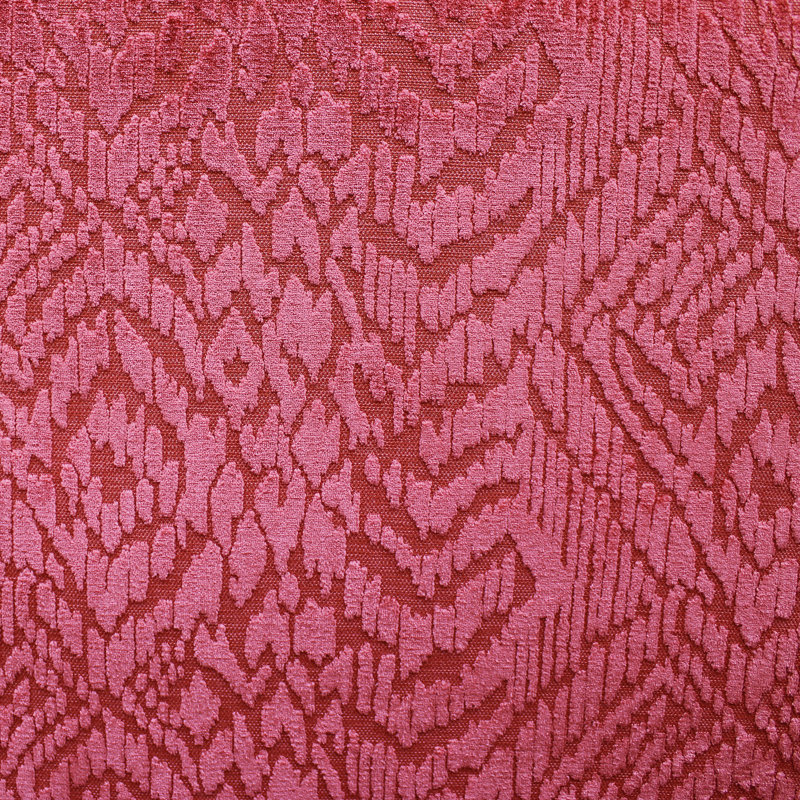 Chenille Fabric, Cranberry