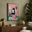 Cat on Throne Modern - Wrapped Canvas-2126738541-2126738543