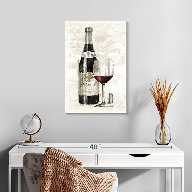 Yarlin Pencil Wine I, H 24 po x l 16 po
