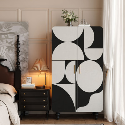 Armoire moderne à compartiments multiples
