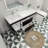 Single Bathroom Vanity with Acrylic Top-1460204756
