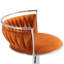 Tabouret de bar pivotant avec dossier Ginko-882844518-879315297