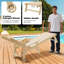 Tashenna Wood Outdoor Lounge Chair