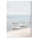 «Misty Morning Boat I», impression sur toile, art côtier classique par Art Remedy