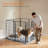 47.24'' H Steel Exercise Pen