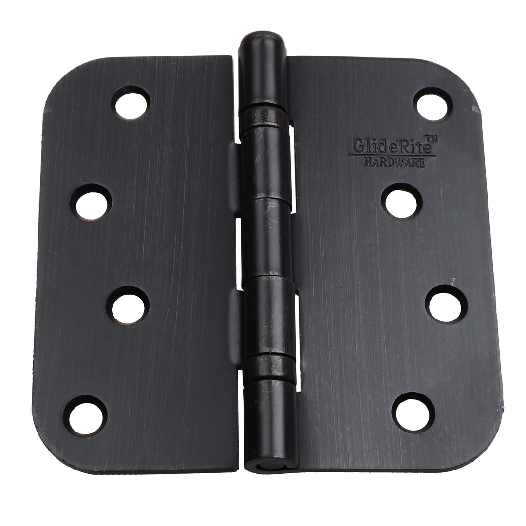 4" H x 4" W Butt Bearing 12 Door Hinges (Set of 12) GlideRite Hardware 