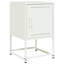 Aujah 36cm W Steel Bedside Table-536426985