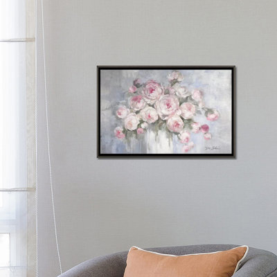 " Peonies In White Vase " by Debi Coules