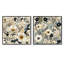 Blakely - Ensemble de 2 collages carrés floraux-101848991-101848990