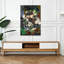 Coupe de fruits, pipe et journal, estampe d'art mural contemporain abstrait de 1917-1829544273