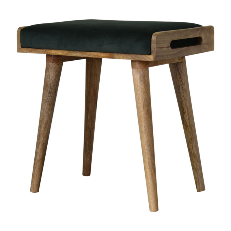 Jovan Accent Stool, Emerald 