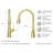 Neera Pull Down Single Handle Kitchen Faucet-46460662