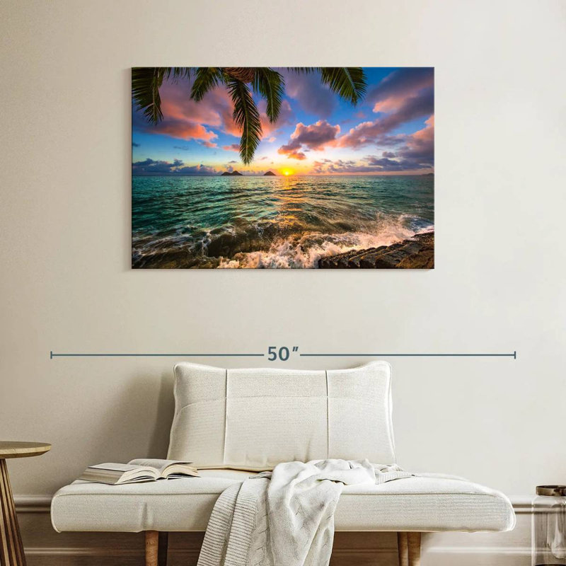 Ravi Lanikai Sunrise Vista, H 26 po x l 39 po