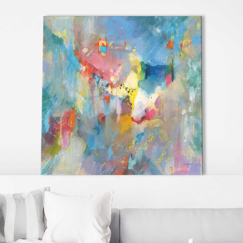 «Quasar (Square)» par Danhui Nai, reproduction, Toile tendue, H 24 po x l 24 po x P 1,5 po
