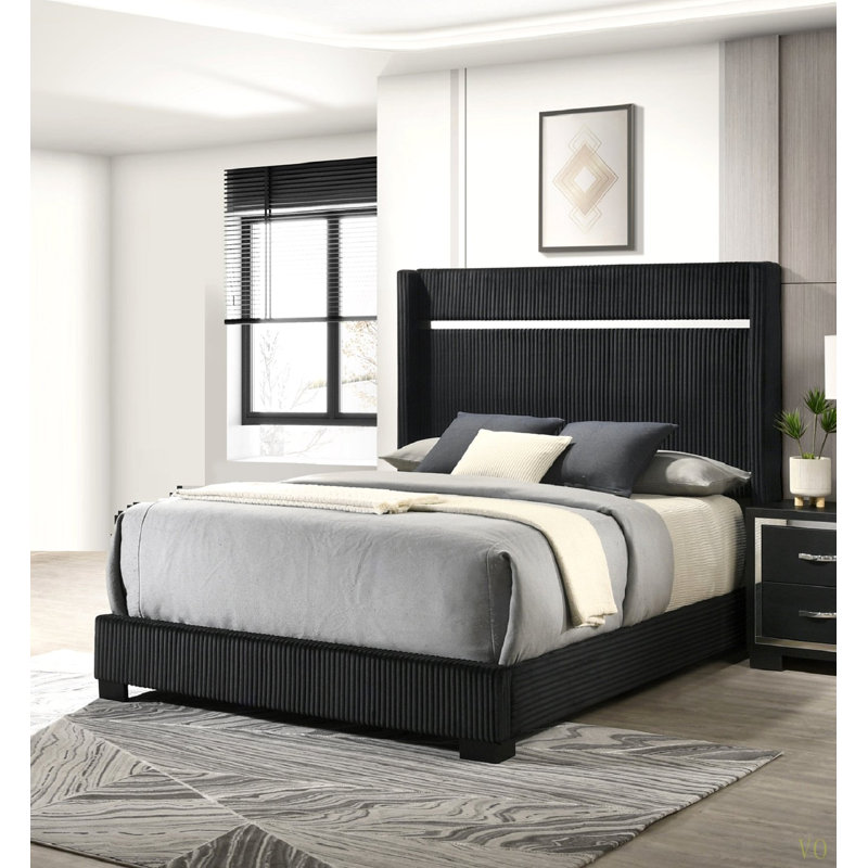 Lit tapissier 1pc pour grand lit