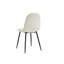 35.4" Round Glass Dining Table And 4 Upholstered Dining Chairs For Kitchen, Dining Room, Living Room-110983771