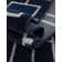 Tapis bleu marine / argent Glam