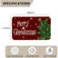 Paillasson Xmas Tree Snowflakes Red Merry Christmas