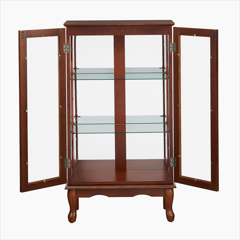 Cabinet diapaly avec tablettes réglables, Noyer