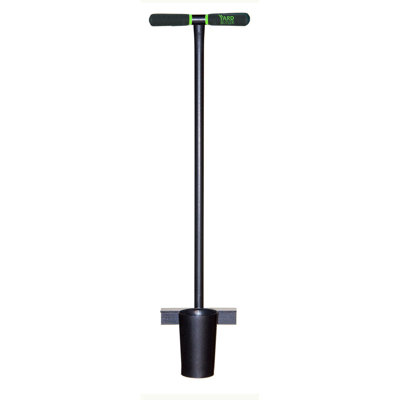 Yard Butler Long Handled Steel Stand Up Bulb Planter