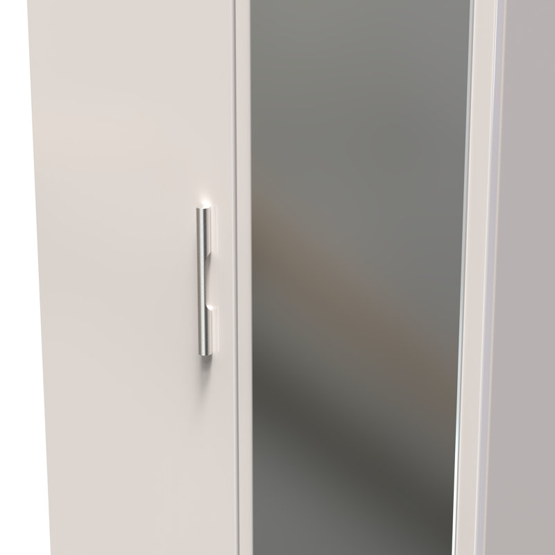 Borgeson Manufactured Wood Wardrobe, Kashmir Gloss/Kashmir