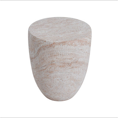 Outdoor/Indoor Lightweight Concrete Side Table