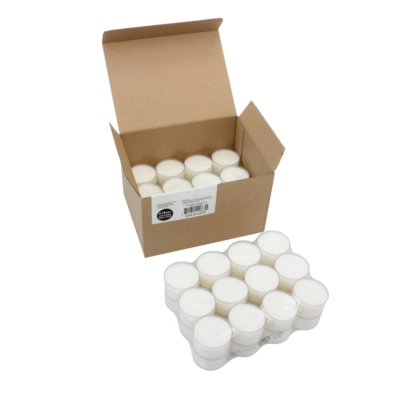 Unscented Tealight Candle, 48pcs