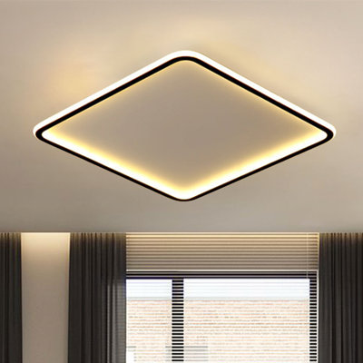 Alonso Acrylic LED Flush Mount
