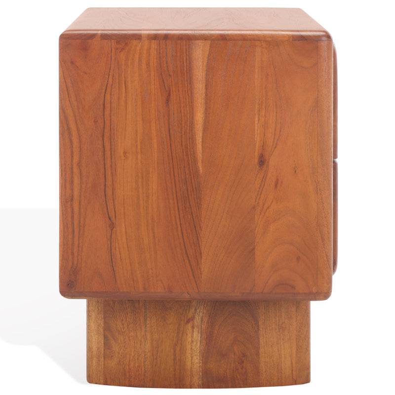 Table de chevet 2 tiroirs en bois