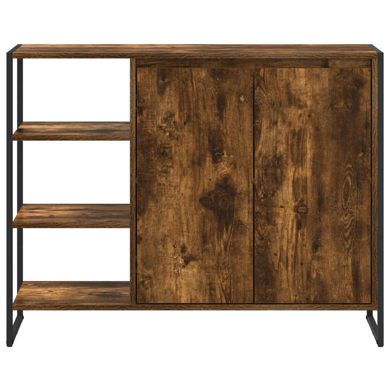 96.5cm Sideboard, Smoke Oak