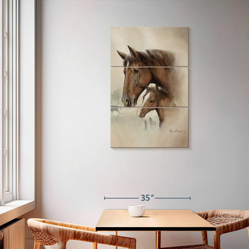 Cheval de course Brampt I, H 57 po x l 36 po
