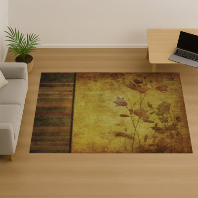 Floral Area Rug