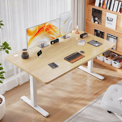 Height Adjustable Rectangular Standing Desk