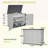 Large Lockable Storage Cabinet