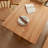 Durable Rectangular Red Oak Rattan Dining Table-106646148