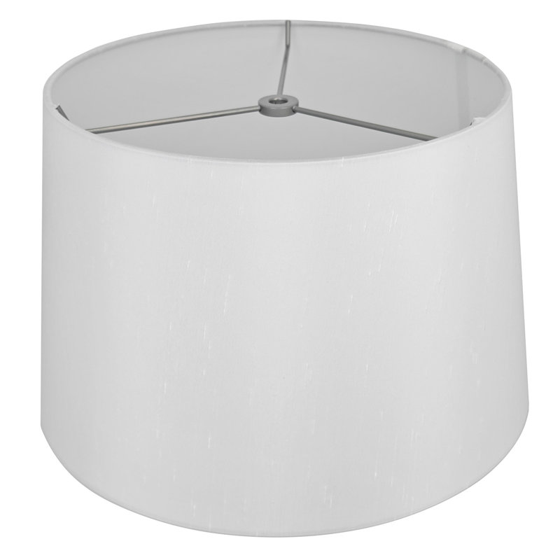 Abat-jour, Blanc, 11 po en haut X 13 po en bas X 8,5 po incliné
