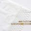 Paire de rideaux transparents en dentelle et en crochet