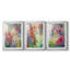 «Bold Flourish I», impression encadrée sur mesure de qualité supérieure mate - 3 pièces-326240589